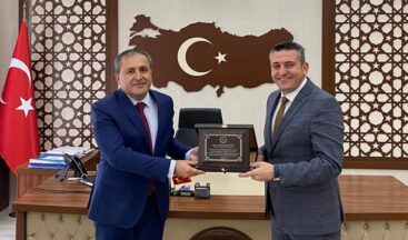 Milli Eğitim Müdürü Bayazıt’dan Veda ziyareti.