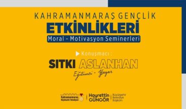 Yazar Aslanhan’la Moral ve Motivasyon Seminerleri.