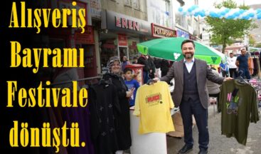 Alışveriş Bayramı Festivale dönüştü.