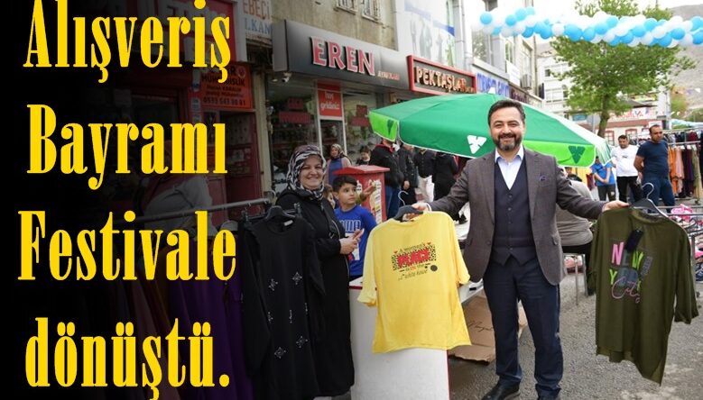 Alışveriş Bayramı Festivale dönüştü.