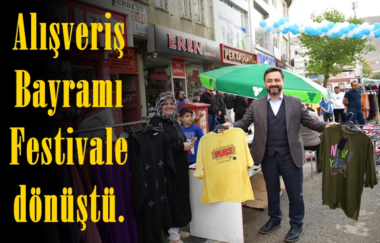 Alışveriş Bayramı Festivale dönüştü.