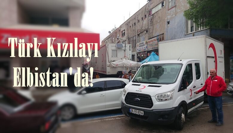 Türk Kızılayı Elbistan’da!