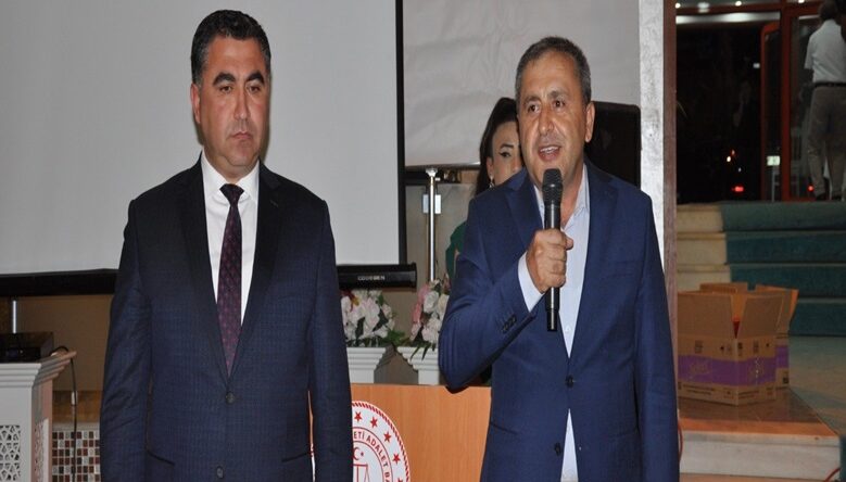 Tayini çıkan Başsavcı,Cumhuriyet Savcısı ve Hakimler için Veda yemeği düzenlendi.