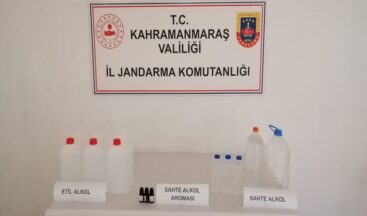 Elbistan’da Sahte Alkol Operasyonu.