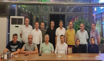 Elbistan Denetimlik Serbestlik Müdürü için Veda programı.