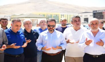 Elbistan’ın ilk tekstil fabrikasında eğitim bantları çalışmaya başladı.