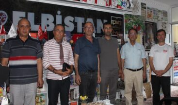 Elbistan’ın Kültür Elçilerinden Haberin Merkezine ziyaret.