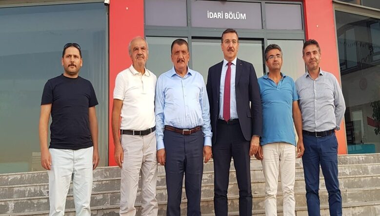 Milletvekili Tüfenkçi ve Belediye Başkanı Gürkan’dan Bahçeşehir Koleji Elbistan Kampüsüne ziyaret.