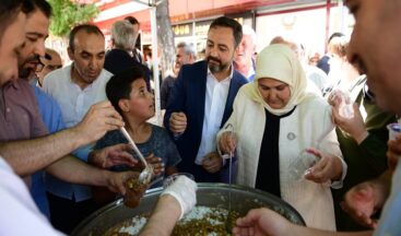 Elbistan’da Aşure programı düzenlendi.