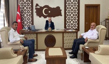 MARAŞFED’den Kaymakam Vural’a Hayırlı Olsun ziyareti.