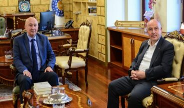 Vali Ömer Faruk Coşkun’dan Rektör Yasım’a Hayırlı Olsun Ziyareti.