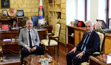 İl Sağlık Müdürü Öksüz’den Rektör Yasım’a Ziyaret.