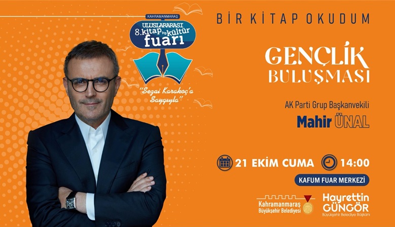 Mahir Ünal KAFUM’da Gençlerle Buluşacak.