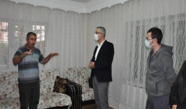 Elbistan’lı Arzu Yücel’e Devletin şefkat eli uzandı.