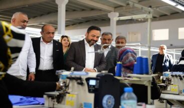 Elbistan’da Fabrika açıldığını duyunca İstanbul’dan Elbistan’a dönü.