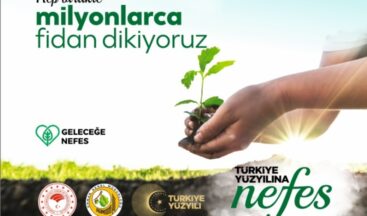 Elbistan’da dikilecek Fidanlar Türkiye Yüzyılına nefes olacak.