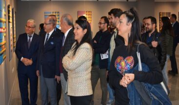 ‘Yer Değil’ Sergisi Sanatseverlerin Beğenisine Sunuldu.