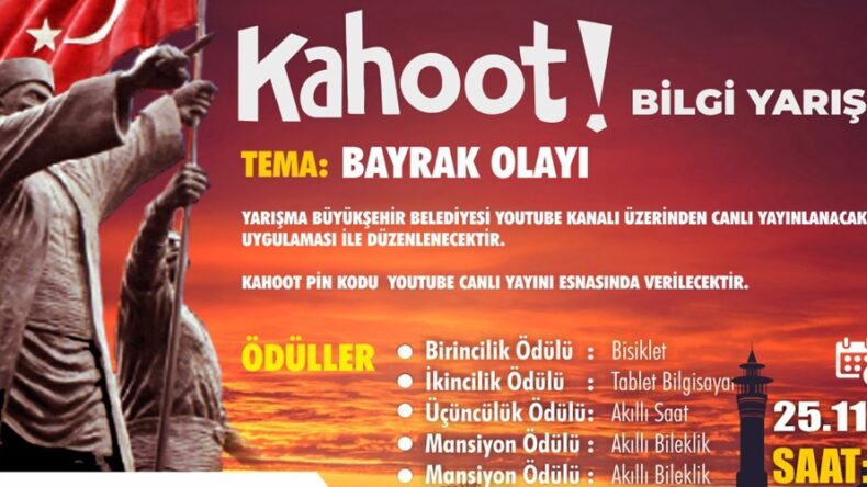 Bayrak Olayı’nın 103. Yıl Dönümünde Kahoot Bilgi Yarışması.