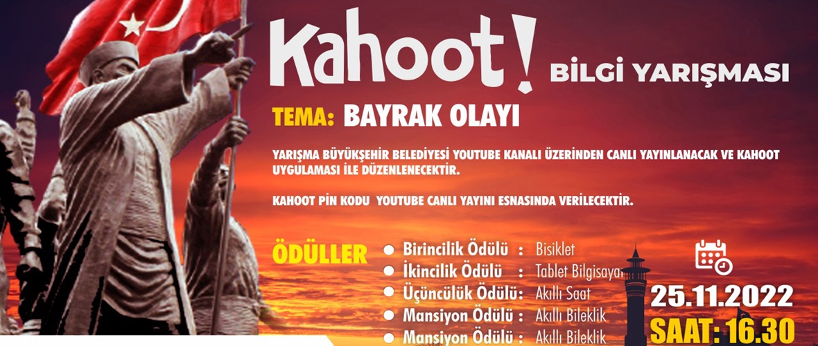 Bayrak Olayı’nın 103. Yıl Dönümünde Kahoot Bilgi Yarışması.