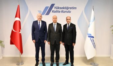 Rektör Yasım, YÖKAK Başkanı Prof. Dr. Muhsin Kar’ı Ziyaret Etti.