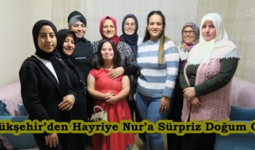 Büyükşehir’den Hayriye Nur’a Sürpriz Doğum Günü.
