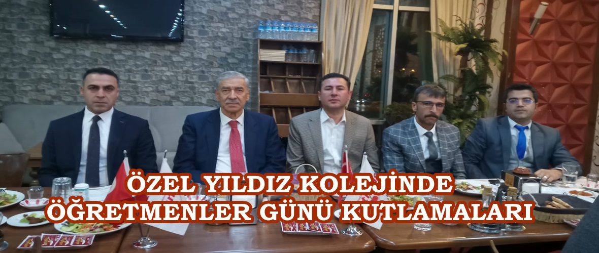 ÖZEL YILDIZ KOLEJİNDE ÖĞRETMENLER GÜNÜ KUTLAMALARI