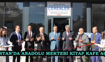 ELBİSTAN’DA ANADOLU MEKTEBİ KİTAP KAFE AÇILDI.
