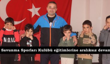 Elbistan Savunma Sporları Kulübü eğitimlerine aralıksız devam ediyor.