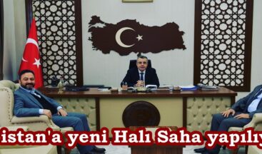 Elbistan’a yeni Halı Saha yapılıyor.