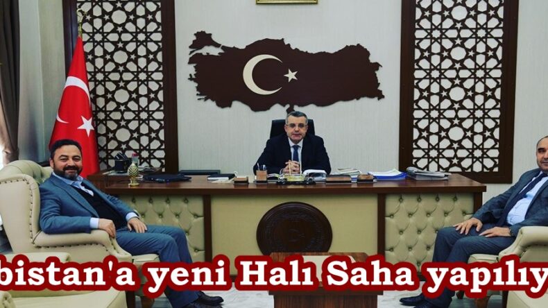 Elbistan’a yeni Halı Saha yapılıyor.