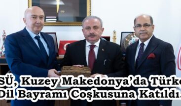 KSÜ, Kuzey Makedonya’da Türkçe Dil Bayramı Coşkusuna Katıldı.