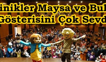 Minikler Maysa ve Bulut Gösterisini Çok Sevdi.