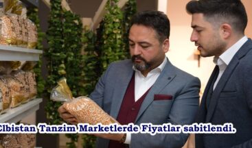 Elbistan Tanzim Marketlerde Fiyatlar sabitlendi.