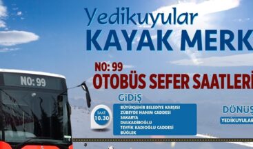 Yedikuyular’a Otobüs Seferleri Başlıyor!