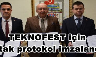 TEKNOFEST için Ortak protokol imzalandı.