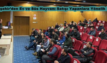 Büyükşehir’den Ev ve Süs Hayvanı Satışı Yapanlara Yönelik Eğitim.