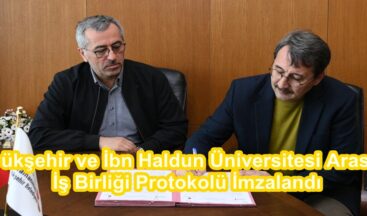 Büyükşehir ve İbn Haldun Üniversitesi Arasında İş Birliği Protokolü İmzalandı.