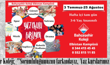 Bahçeşehir Koleji; “Sorumluluğumuzun farkındayız, Yaz kurslarımız başlıyor”