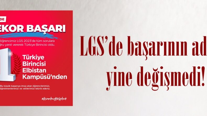 LGS’de başarının adresi yine değişmedi!