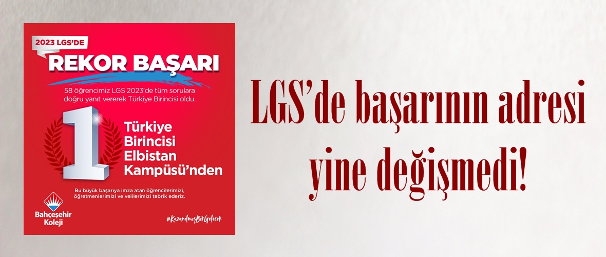 LGS’de başarının adresi yine değişmedi!