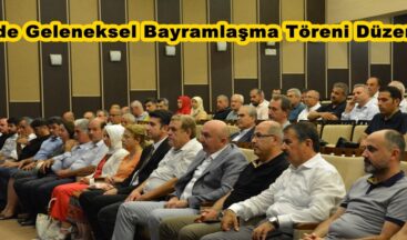 KSÜ’de Geleneksel Bayramlaşma Töreni Düzenlendi.