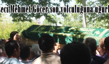 Gazeteci Mehmet Göçer son yolculuğuna uğurlandı.