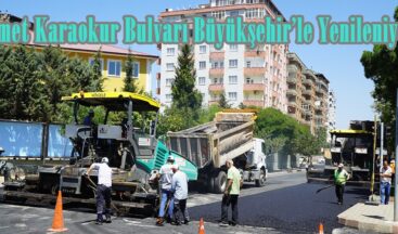 Büyükşehir’den Tozlanmaya Karşı Sulama Desteği.