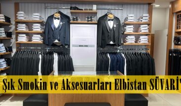 En Şık Smokin ve Aksesuarları Elbistan SÜVARİ’de.