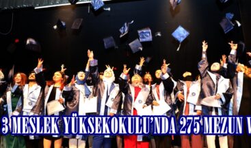 KİÜ, 3 MESLEK YÜKSEKOKULU’NDA 275 MEZUN VERDİ