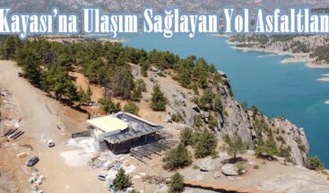 Ali Kayası’na Ulaşım Sağlayan Yol Asfaltlanıyor.