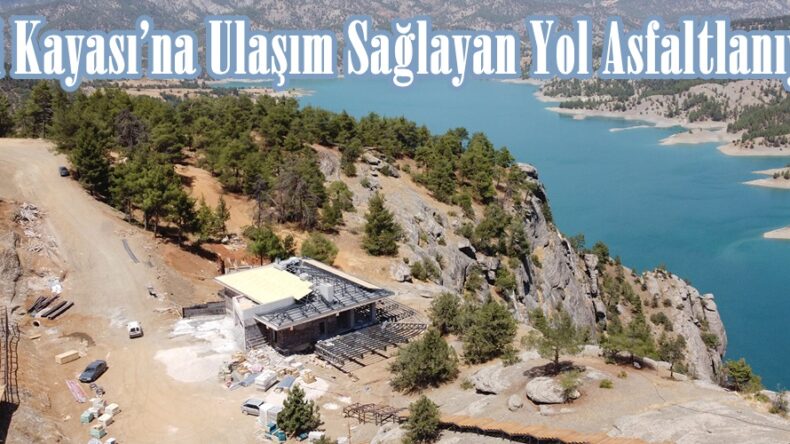 Ali Kayası’na Ulaşım Sağlayan Yol Asfaltlanıyor.