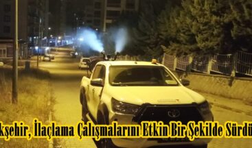 Büyükşehir, İlaçlama Çalışmalarını Etkin Bir Şekilde Sürdürüyor.