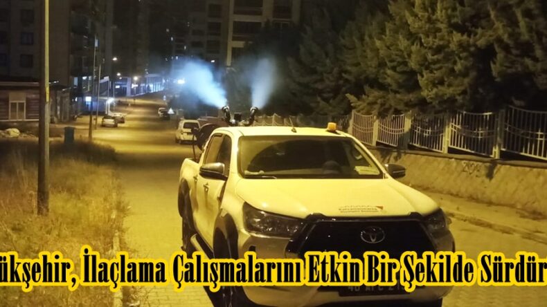 Büyükşehir, İlaçlama Çalışmalarını Etkin Bir Şekilde Sürdürüyor.