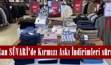Elbistan SÜVARİ’de Kırmızı Askı İndirimleri sürüyor.